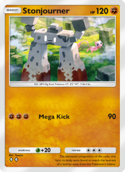 Stonjourner - pokemon TCG Card
