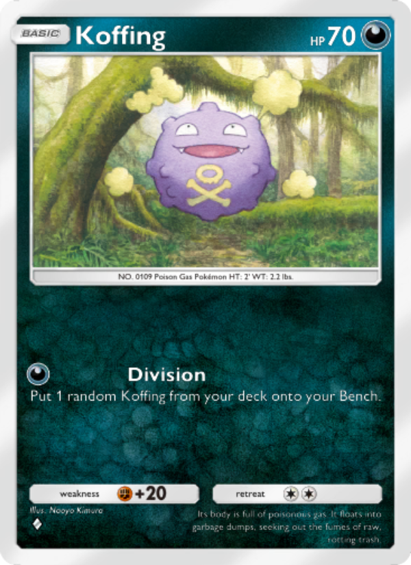 Koffing - Pokémon TCG Card