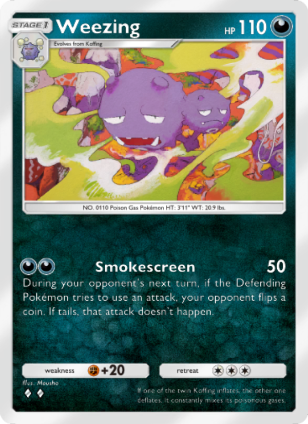 Weezing - Pokémon TCG Card