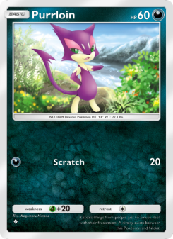 Purrloin - pokemon TCG Card