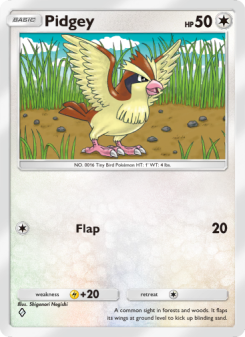 Pidgey - pokemon TCG Card