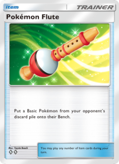 Pokémon Flute - pokemon TCG Card
