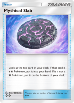 Mythical Slab - pokemon TCG Card