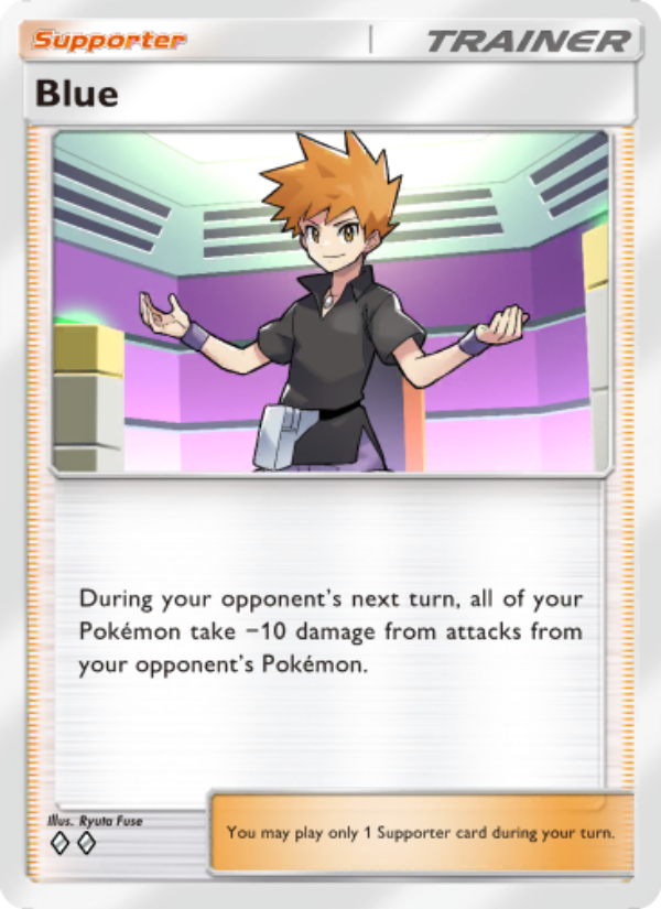 Blue - Pokémon TCG Card