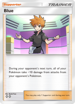 Blue - pokemon TCG Card