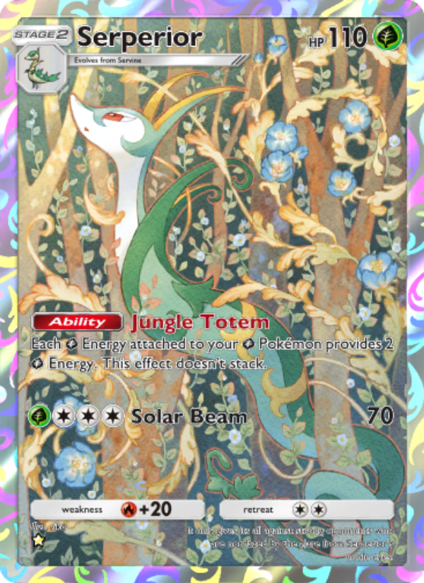 Serperior - Pokémon TCG Card