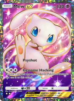 Mew ex - pokemon TCG Card