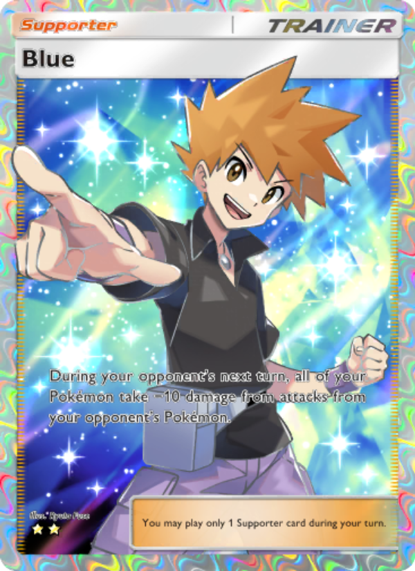 Blue - Pokémon TCG Card