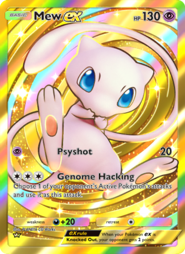 Mew ex - Pokémon TCG Card