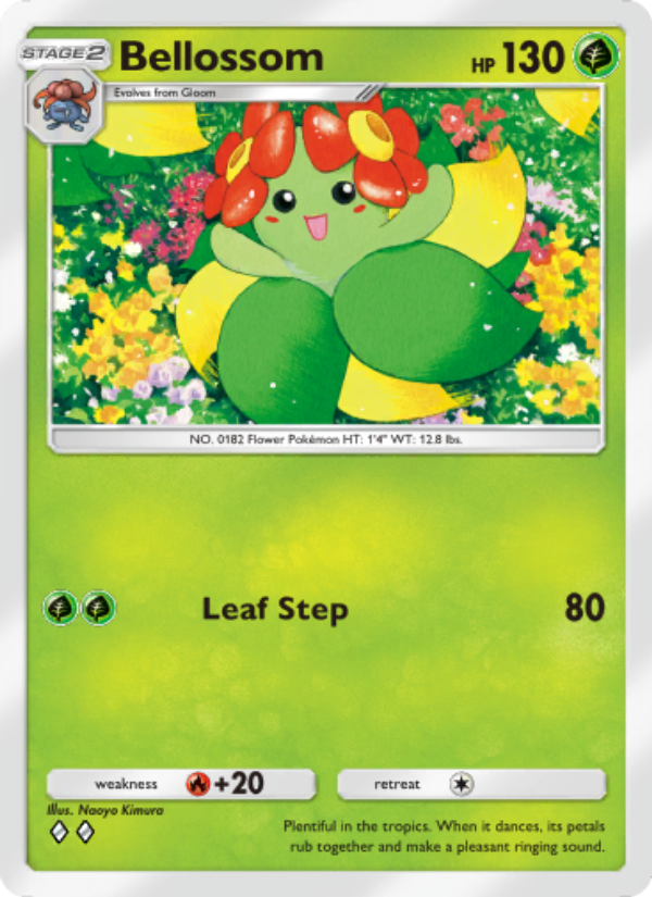 Bellossom - Pokémon TCG Card