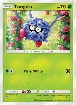 Tangela - pokemon TCG Card