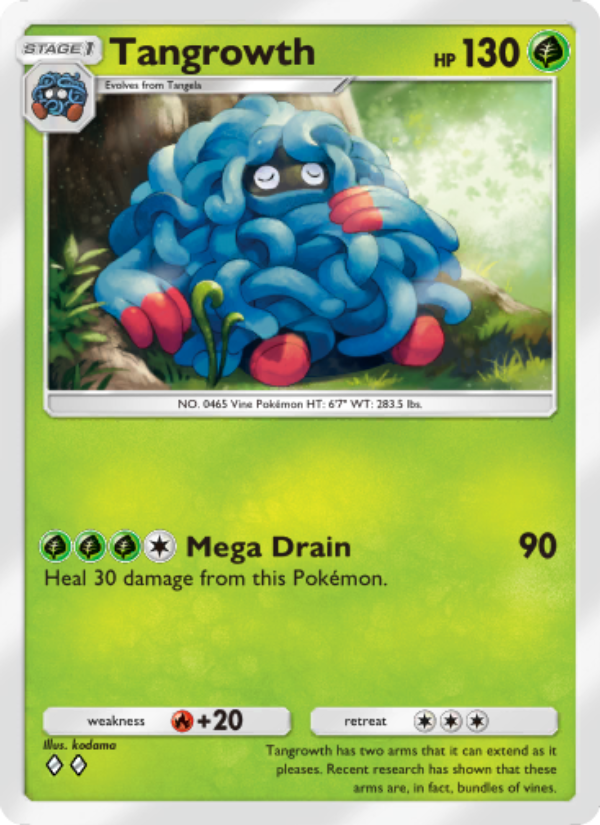 Tangrowth - Pokémon TCG Card