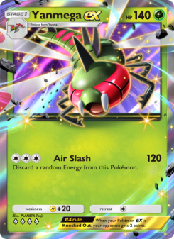 Yanmega ex - pokemon TCG Card