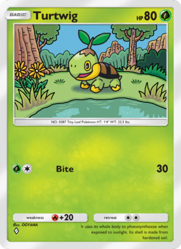 Turtwig - Pokémon TCG Card
