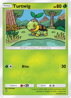Turtwig - pokemon TCG Card