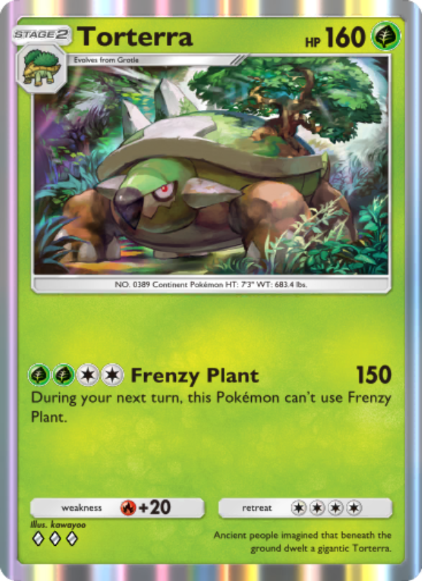 Torterra - Pokémon TCG Card