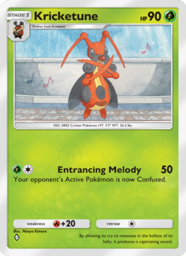 Kricketune - Pokémon TCG Card