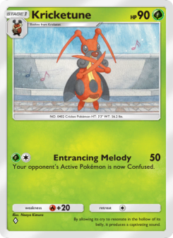 Kricketune - pokemon TCG Card
