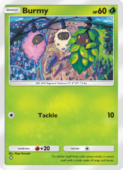 Burmy - pokemon TCG Card