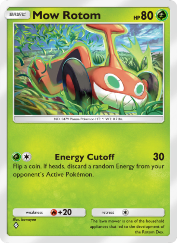 Mow Rotom - Pokémon TCG Card