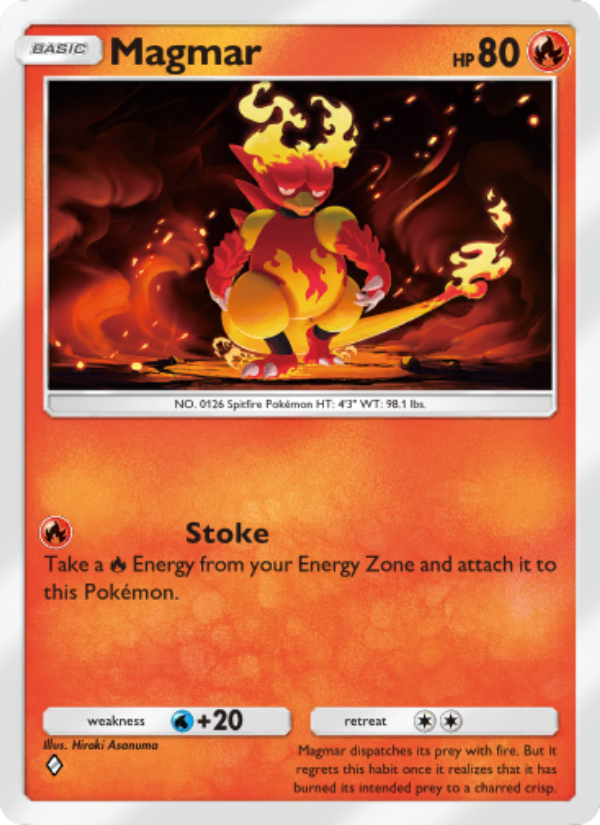 Magmar - Pokémon TCG Card