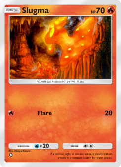 Slugma - pokemon TCG Card