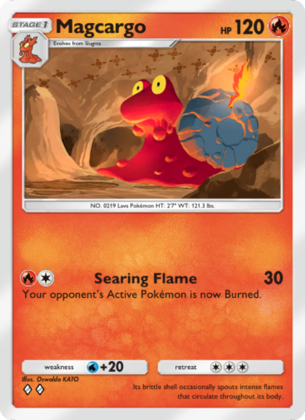 Magcargo - Pokémon TCG Card
