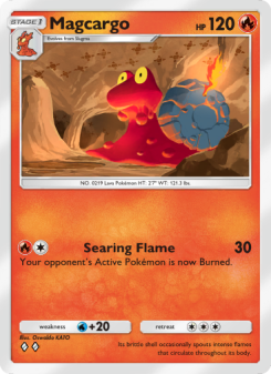Magcargo - pokemon TCG Card