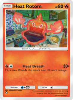 Heat Rotom - pokemon TCG Card