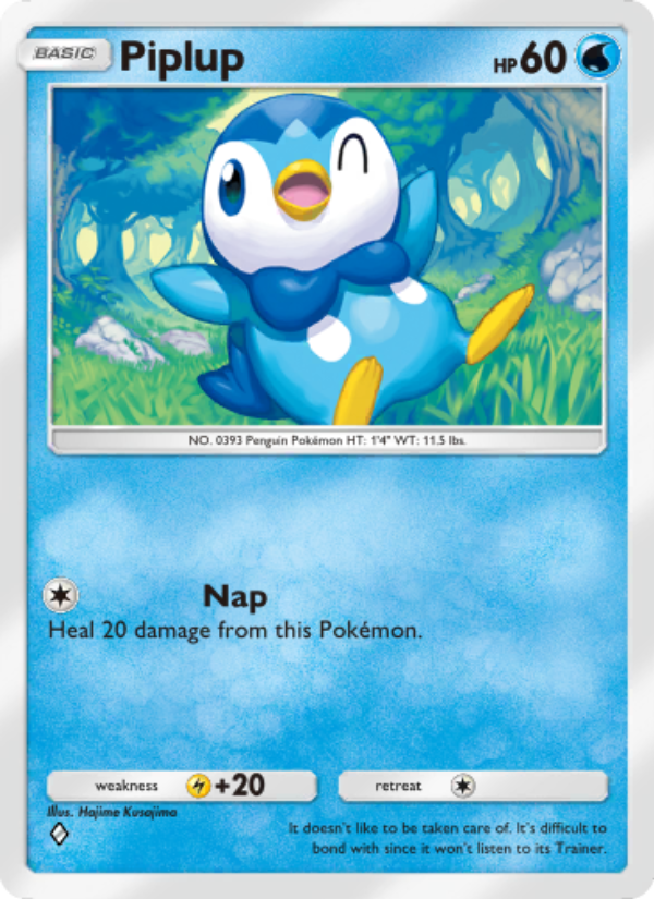 Piplup - Pokémon TCG Card
