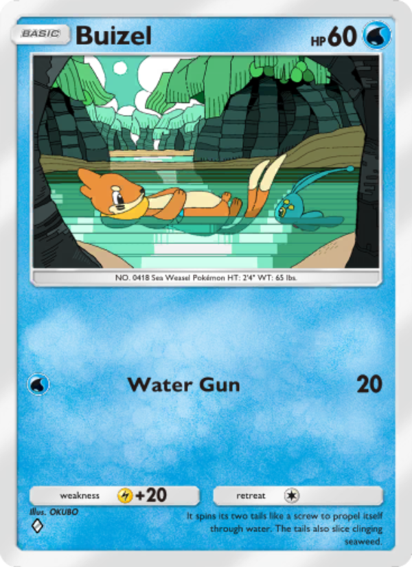 Buizel - Pokémon TCG Card