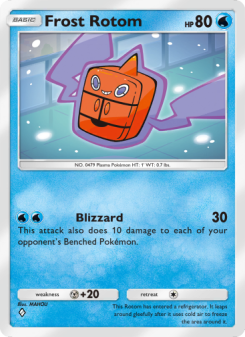 Frost Rotom - pokemon TCG Card