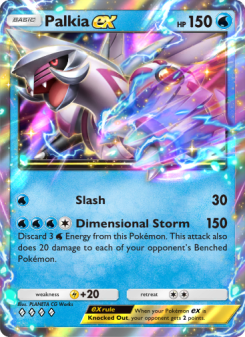 Palkia ex - pokemon TCG Card