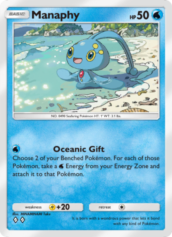 Manaphy - Pokémon TCG Card