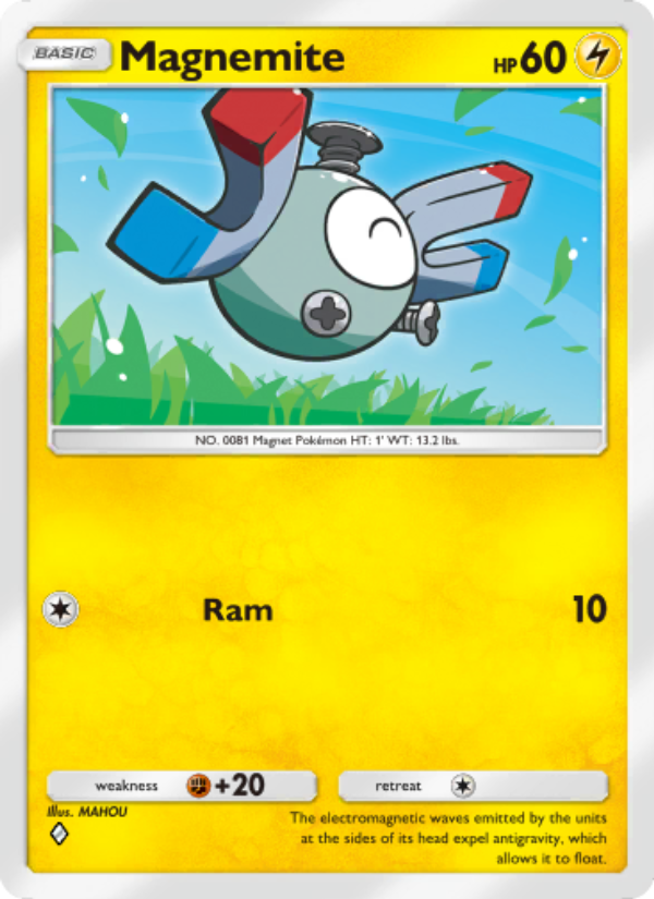 Magnemite - Pokémon TCG Card