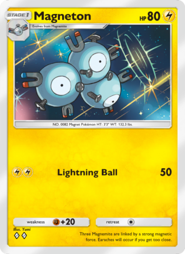 Magneton - Pokémon TCG Card