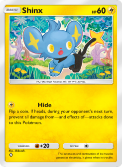 Shinx - pokemon TCG Card