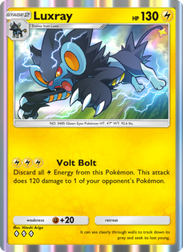 Luxray - Pokémon TCG Card