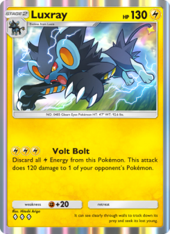 Luxray - pokemon TCG Card