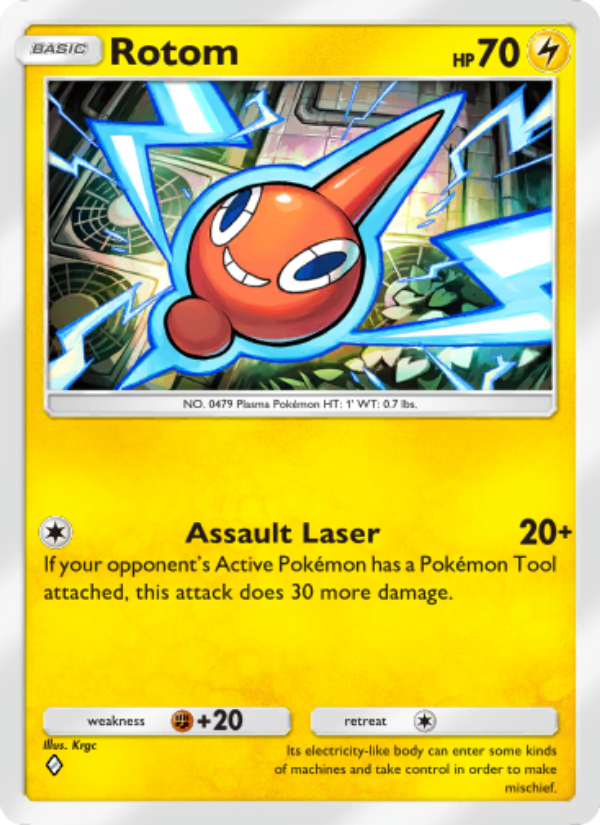 Rotom - Pokémon TCG Card