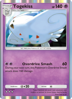 Togekiss - pokemon TCG Card