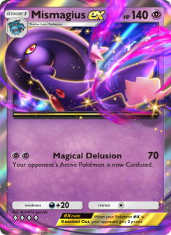 Mismagius ex - pokemon TCG Card