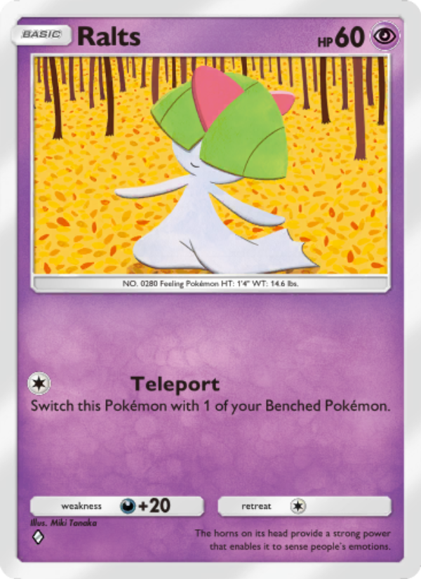 Ralts - Pokémon TCG Card