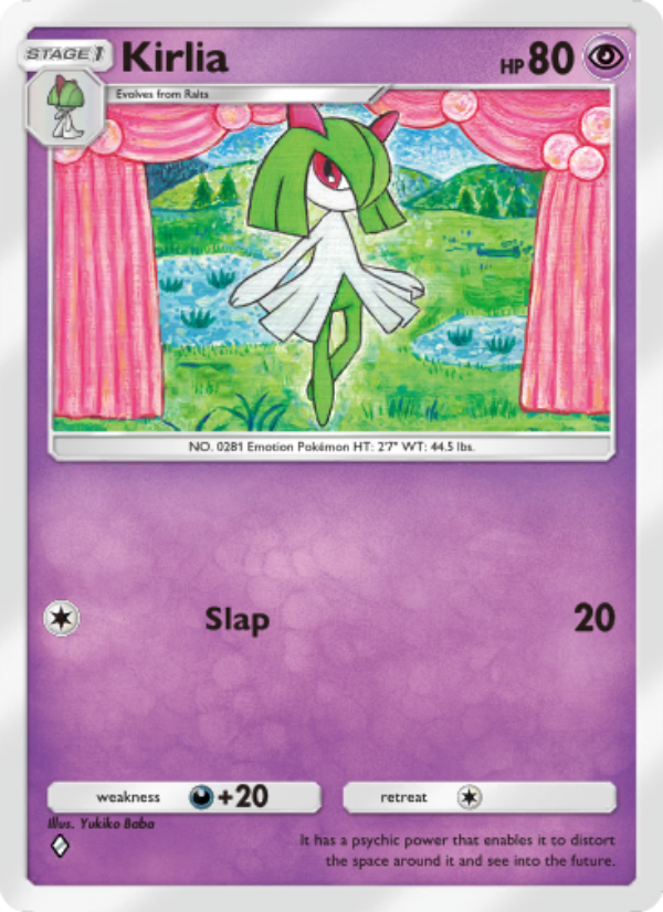 Kirlia - Pokémon TCG Card