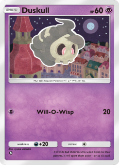 Duskull - pokemon TCG Card