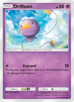 Drifloon - pokemon TCG Card