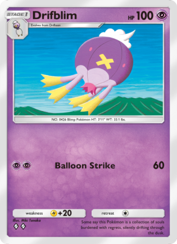 Drifblim - Pokémon TCG Card