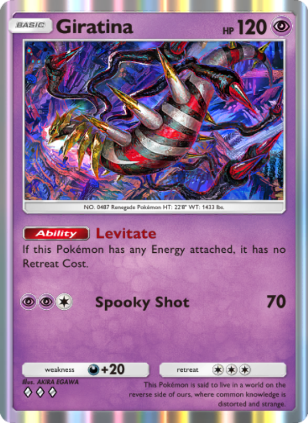 Giratina - Pokémon TCG Card