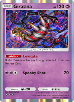 Giratina - pokemon TCG Card