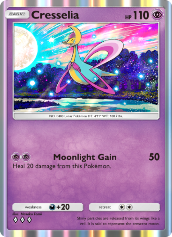 Cresselia - Pokémon TCG Card